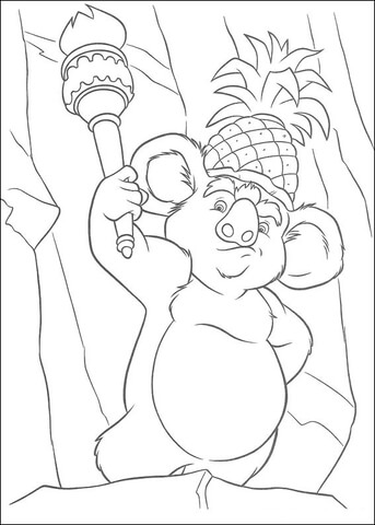 Nigel The King  Coloring Page